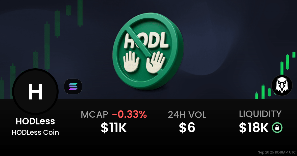 HODLess Coin (HODLess)