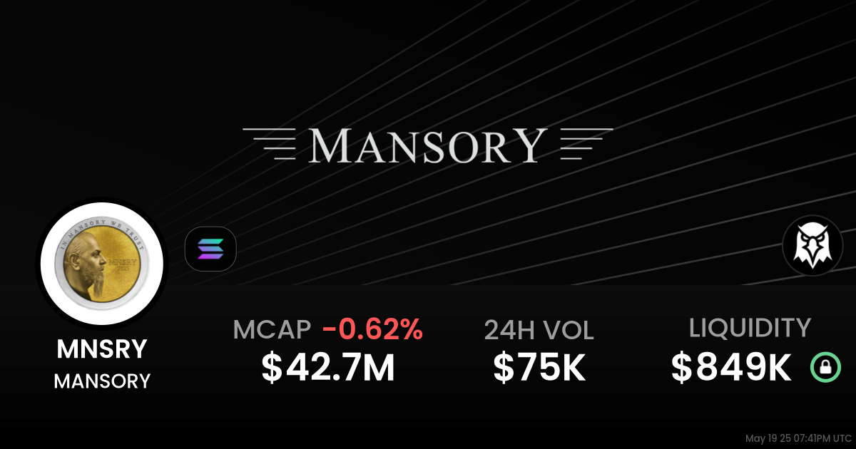 MANSORY (MNSRY)
