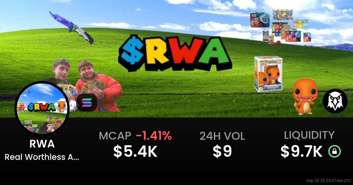 Real Worthless Assets (RWA)
