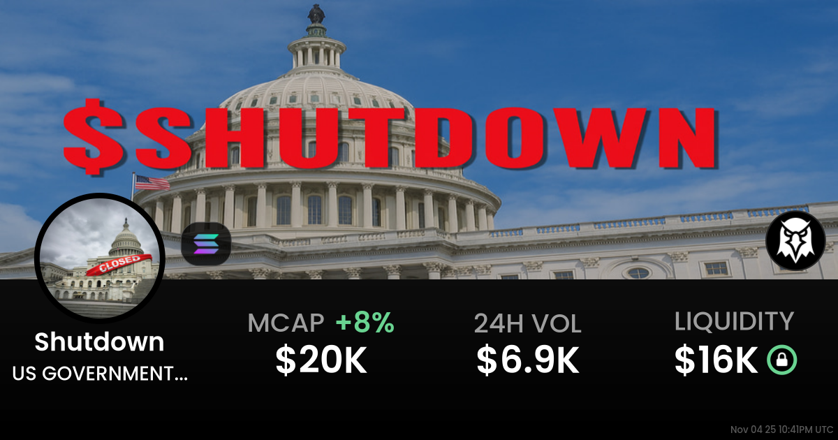 US GOVERNMENT SHUTDOWN (Shutdown)