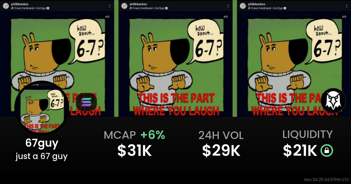 just a 67 guy (67guy)