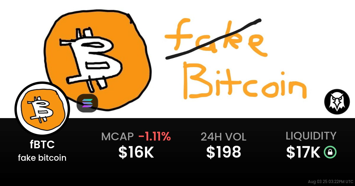 fake bitcoin (fBTC)