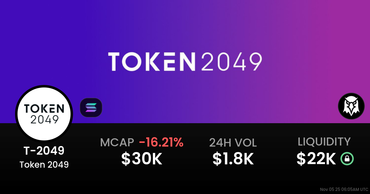 Token 2049 (T-2049)