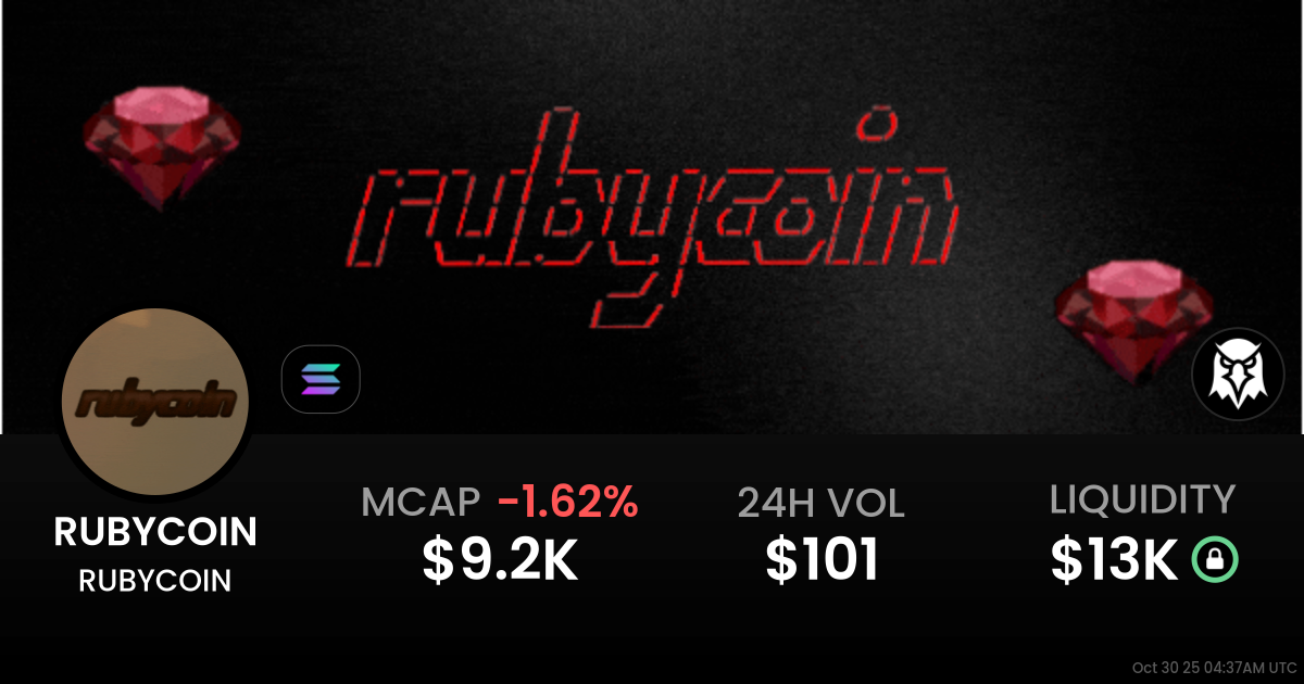 RUBYCOIN (RUBYCOIN)