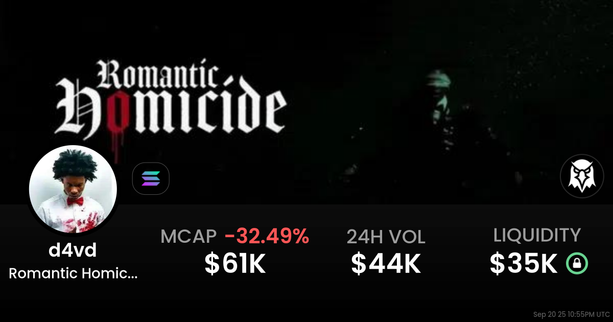 Romantic Homicide (d4vd)