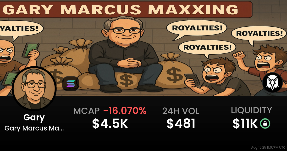 Gary Marcus Maxxing (Gary)