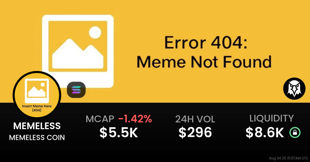 MEMELESS COIN (MEMELESS)