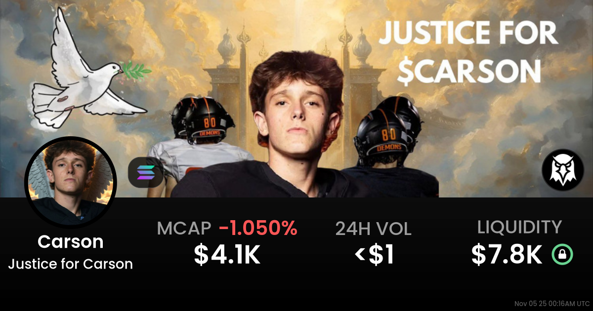 Justice for Carson (Carson)