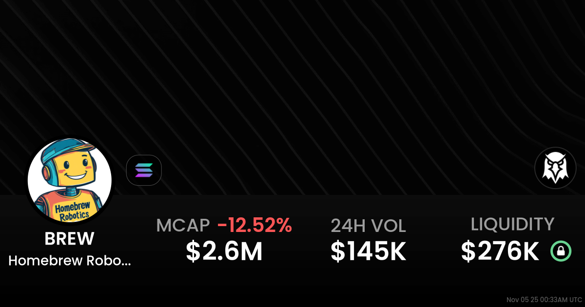 Homebrew Robotics Club (BREW)