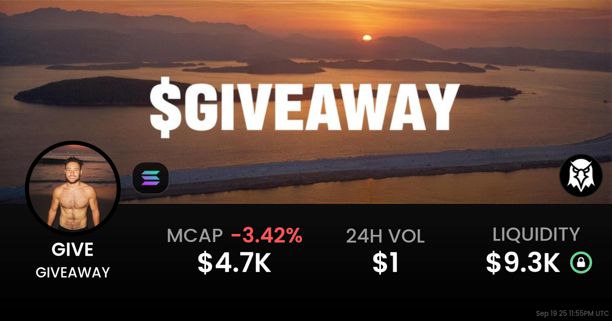 GIVEAWAY (GIVE)