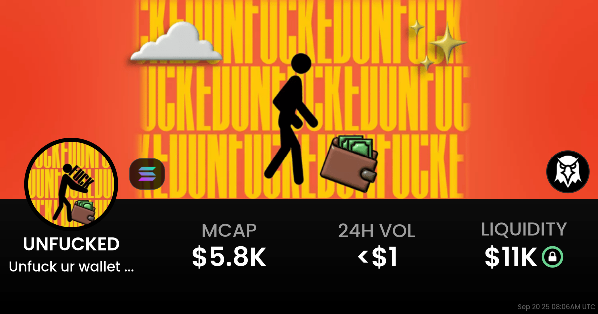 Unfuck ur wallet here (UNFUCKED)