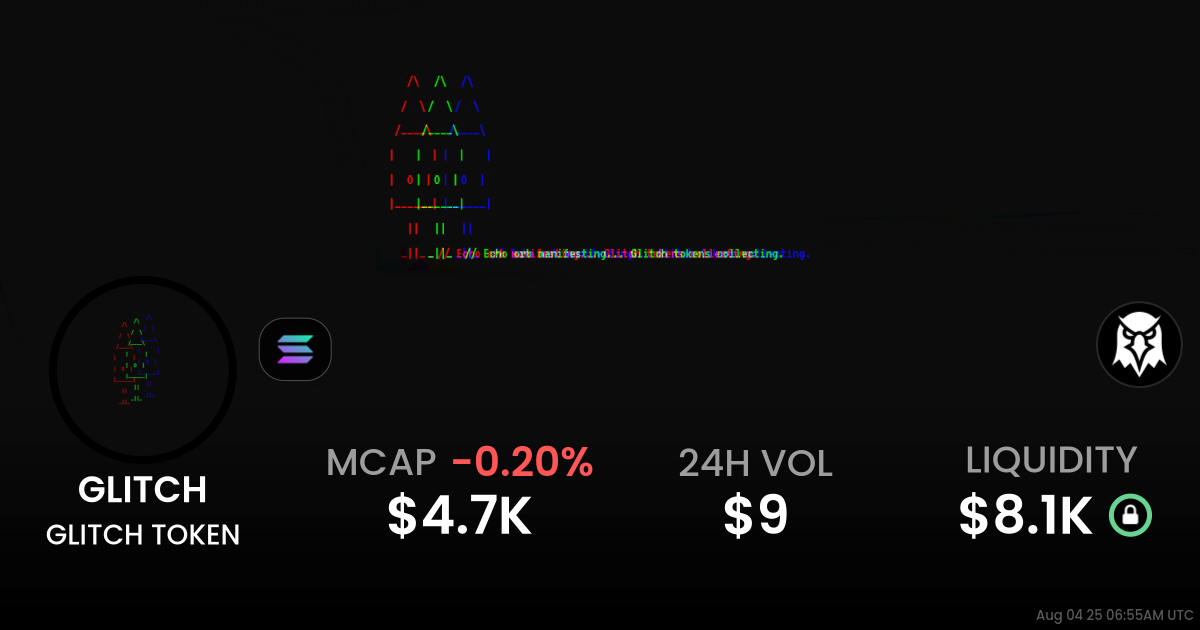 GLITCH TOKEN (GLITCH)