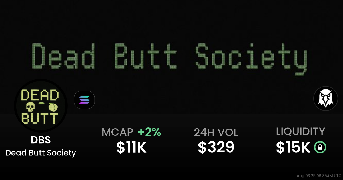 Dead Butt Society (DBS)