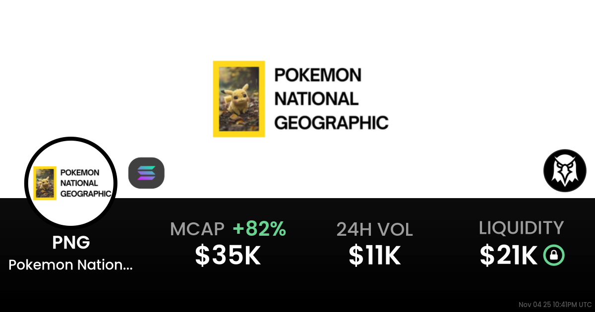 Pokemon National Geographic (PNG)
