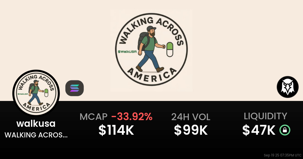 WALKING ACROSS AMERICA (walkusa)