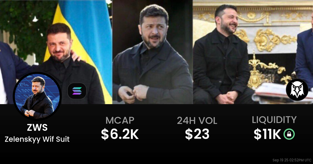 Zelenskyy Wif Suit (ZWS)