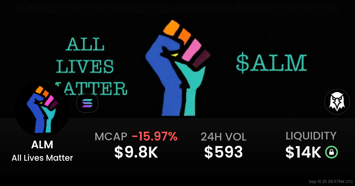 All Lives Matter (ALM)