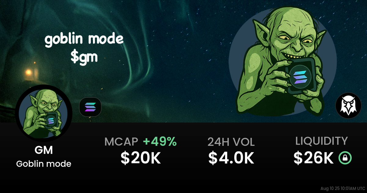 Goblin mode (GM)