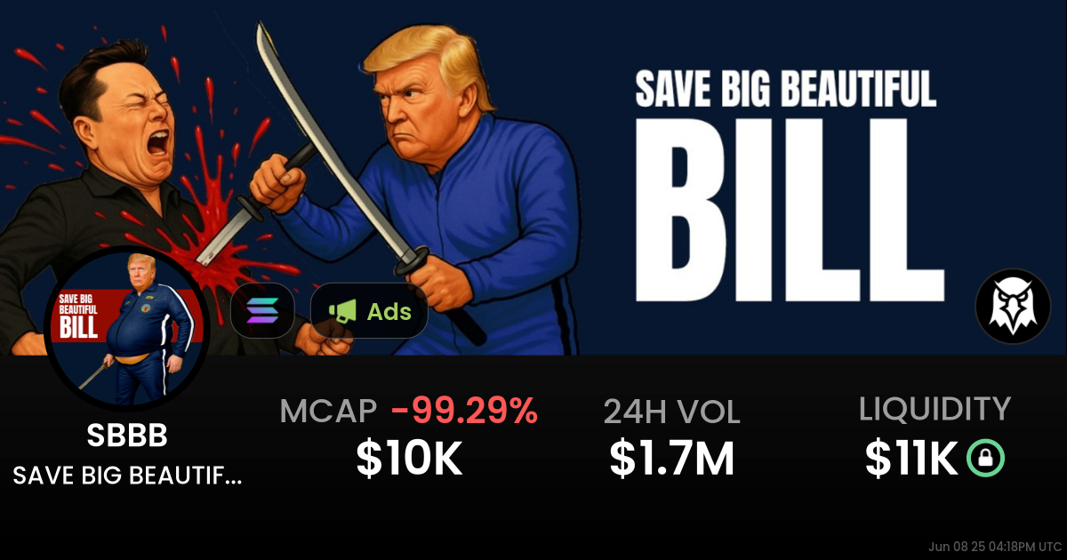 SAVE BIG BEAUTIFUL BILL (SBBB)