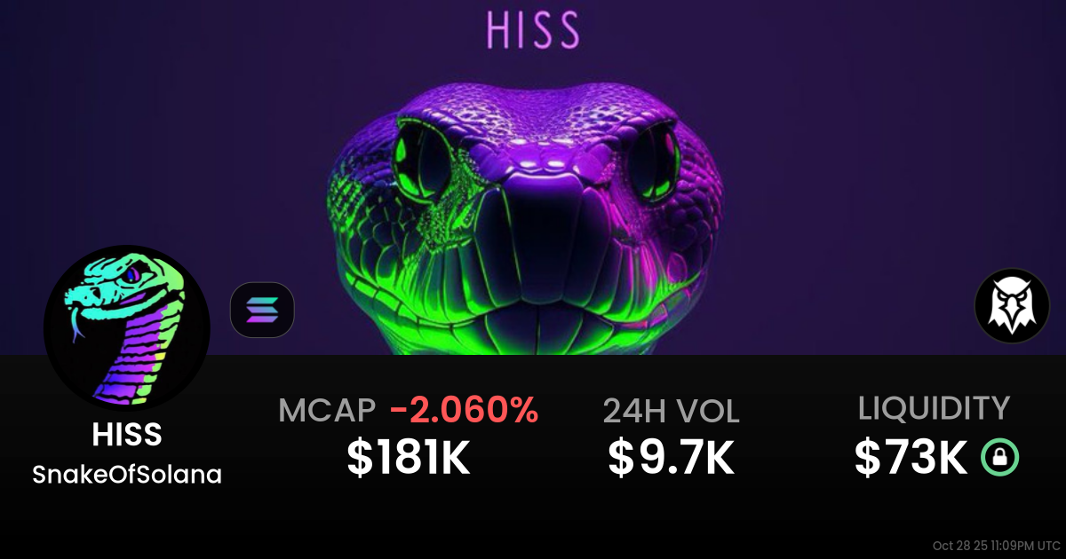 SnakeOfSolana (HISS)