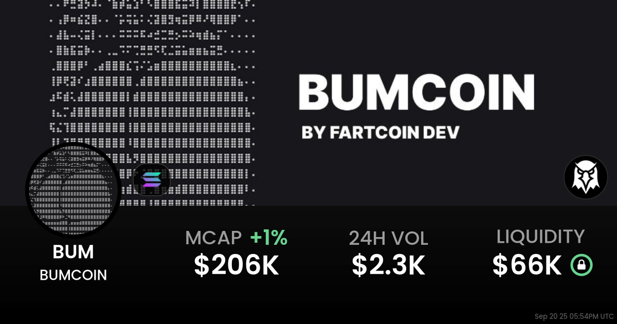 BUMCOIN (BUM)