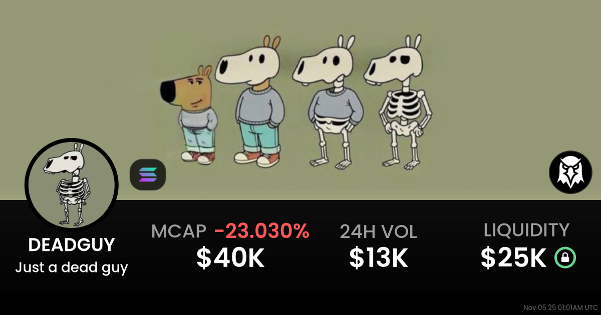 Just a dead guy (DEADGUY)