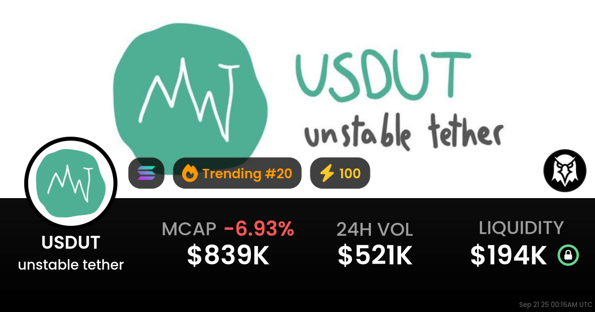 unstable tether (USDUT)