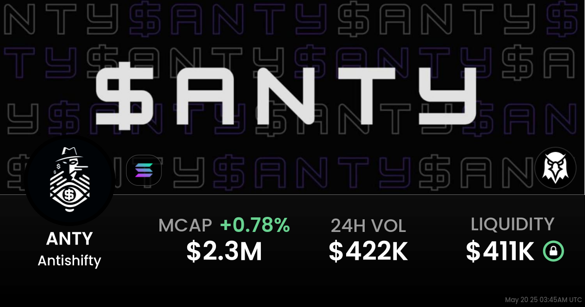 Antishifty (ANTY)
