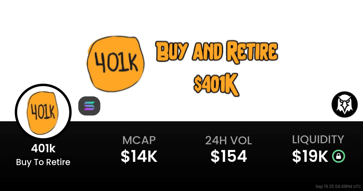 Buy To Retire (401k)