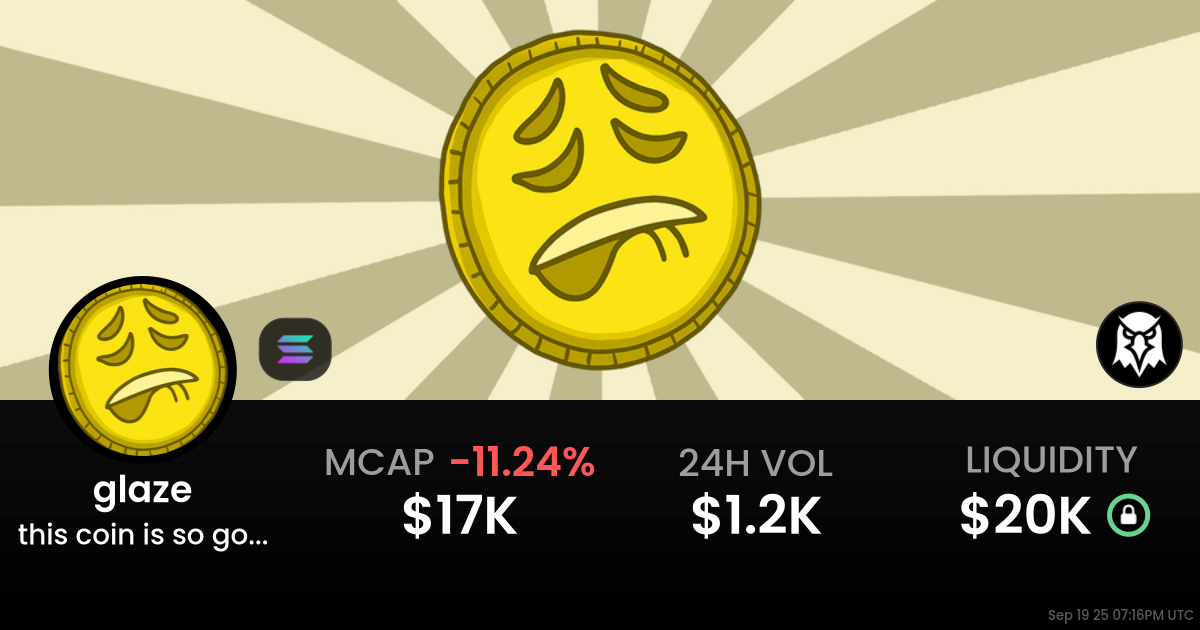 this coin is so good (glaze)