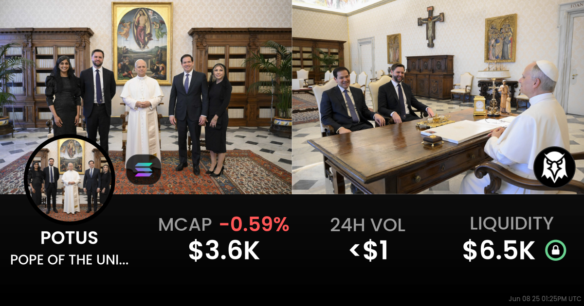 POPE OF THE UNITED STATES (POTUS)
