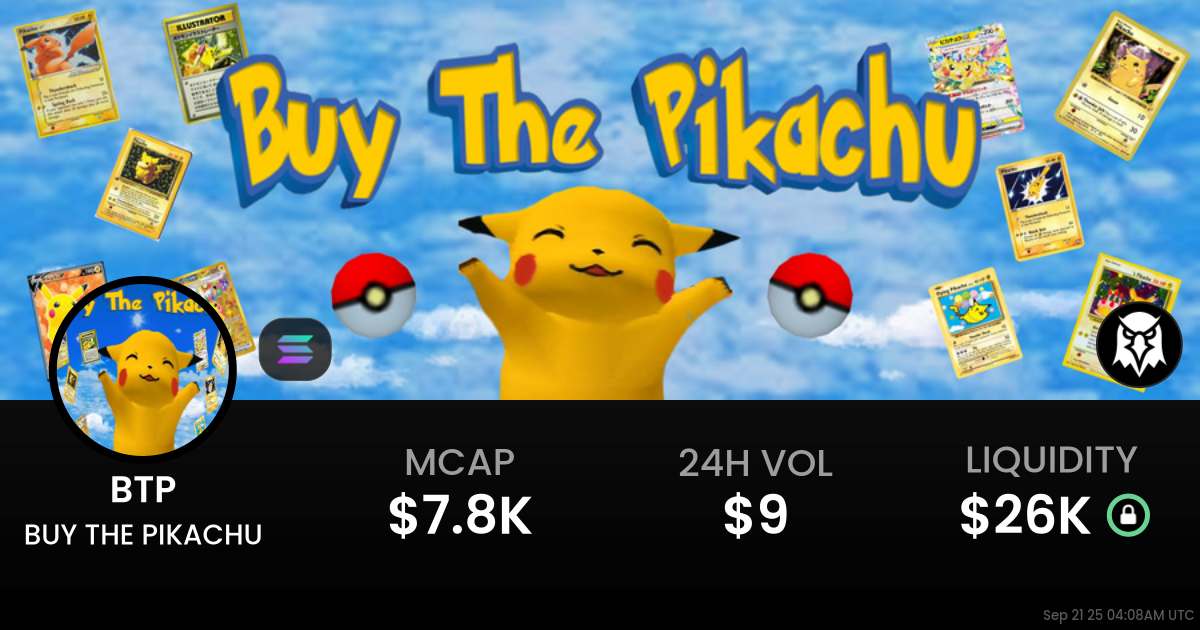 BUY THE PIKACHU (BTP)