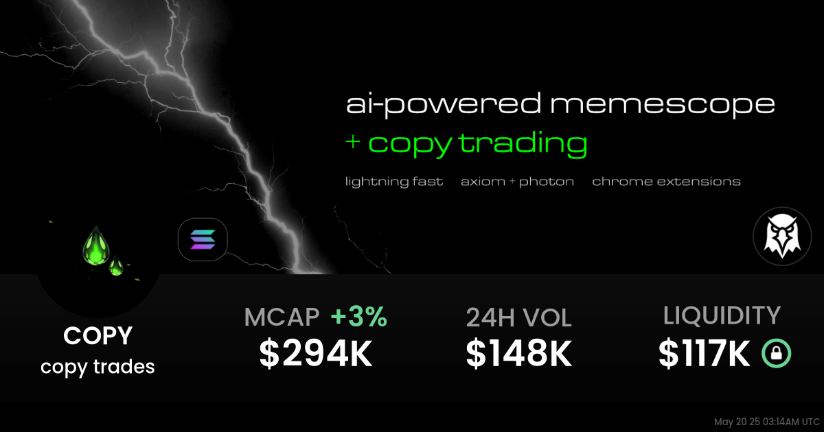 copy trades (COPY)
