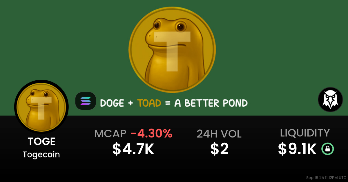 Togecoin (TOGE)