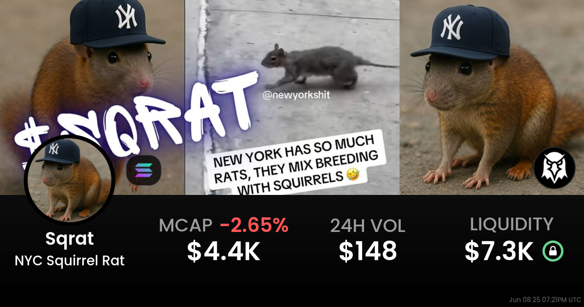 NYC Squirrel Rat (Sqrat)