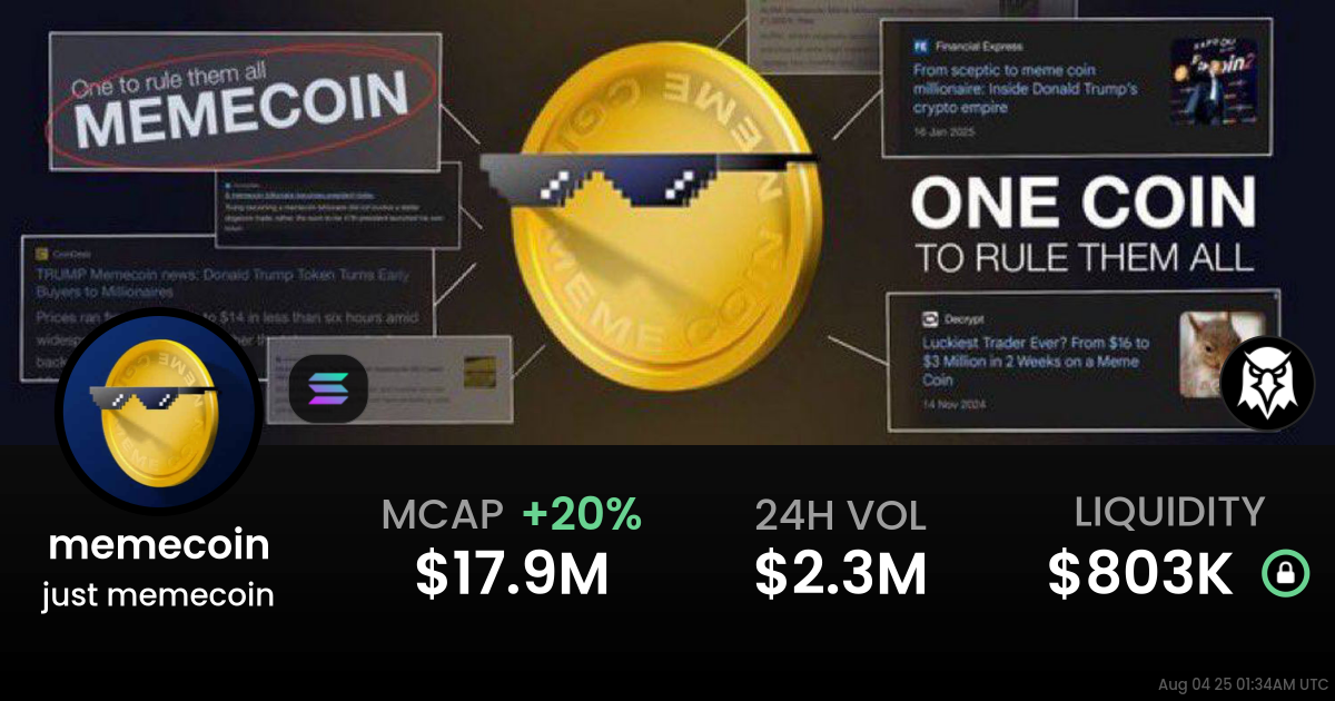 just memecoin (memecoin)