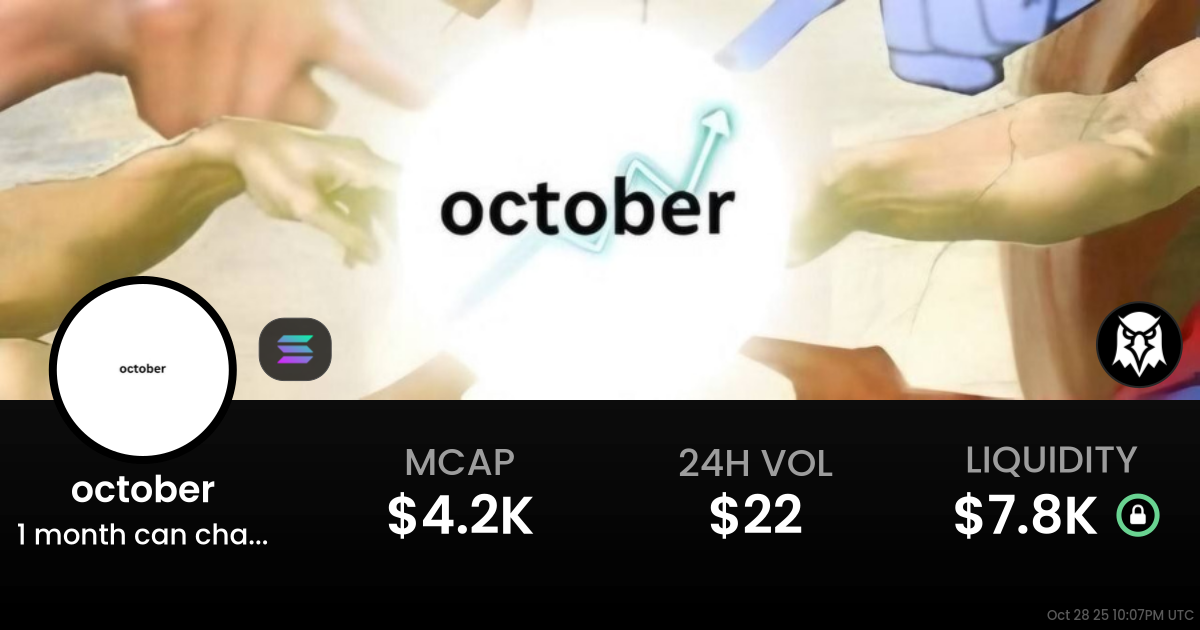 1 month can change your life (october)