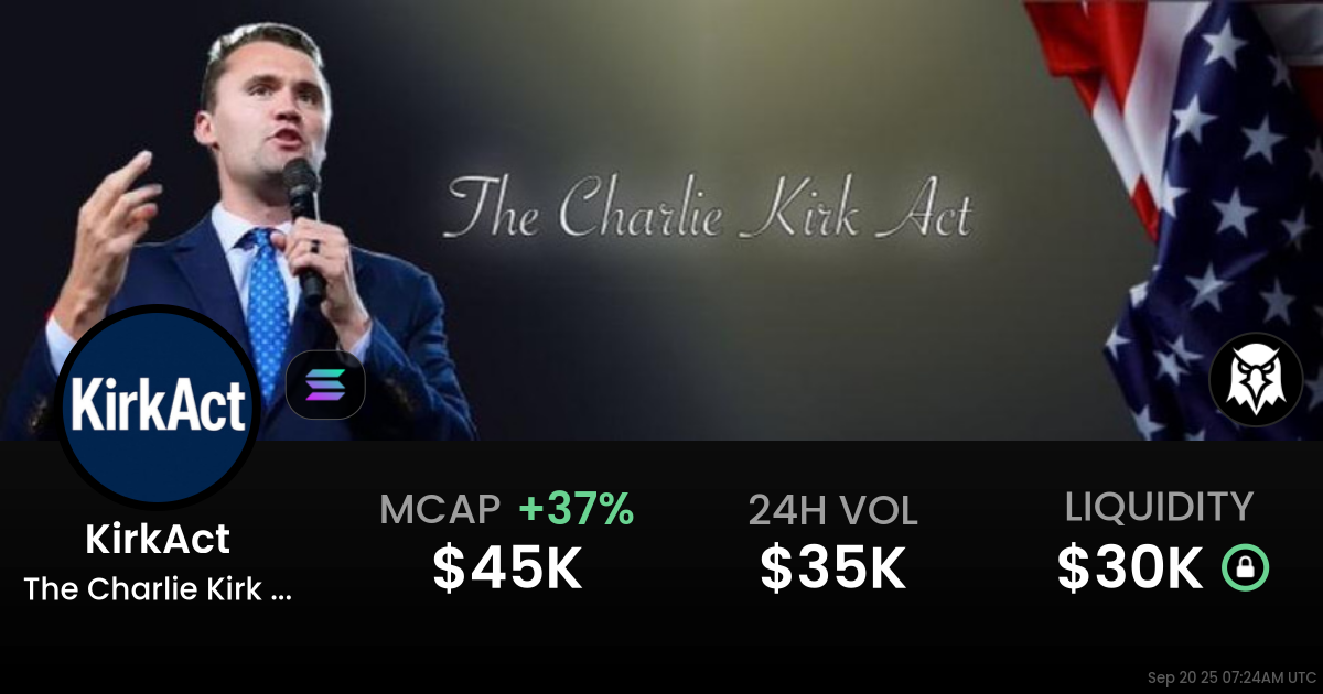 The Charlie Kirk Act (KirkAct)