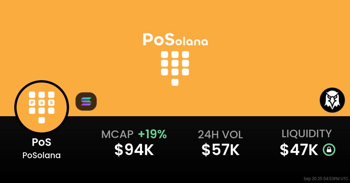 PoSolana (PoS)