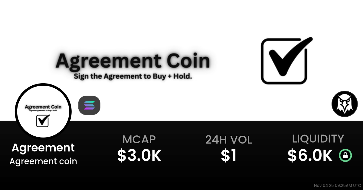 Agreement coin (Agreement)