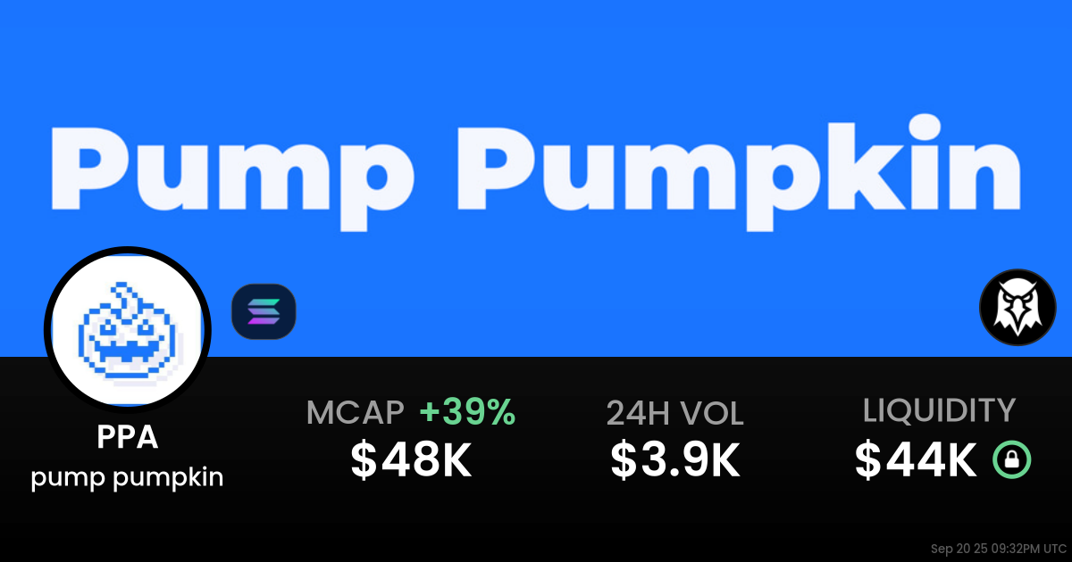 pump pumpkin (PPA)