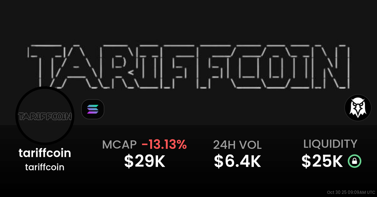 tariffcoin (tariffcoin)