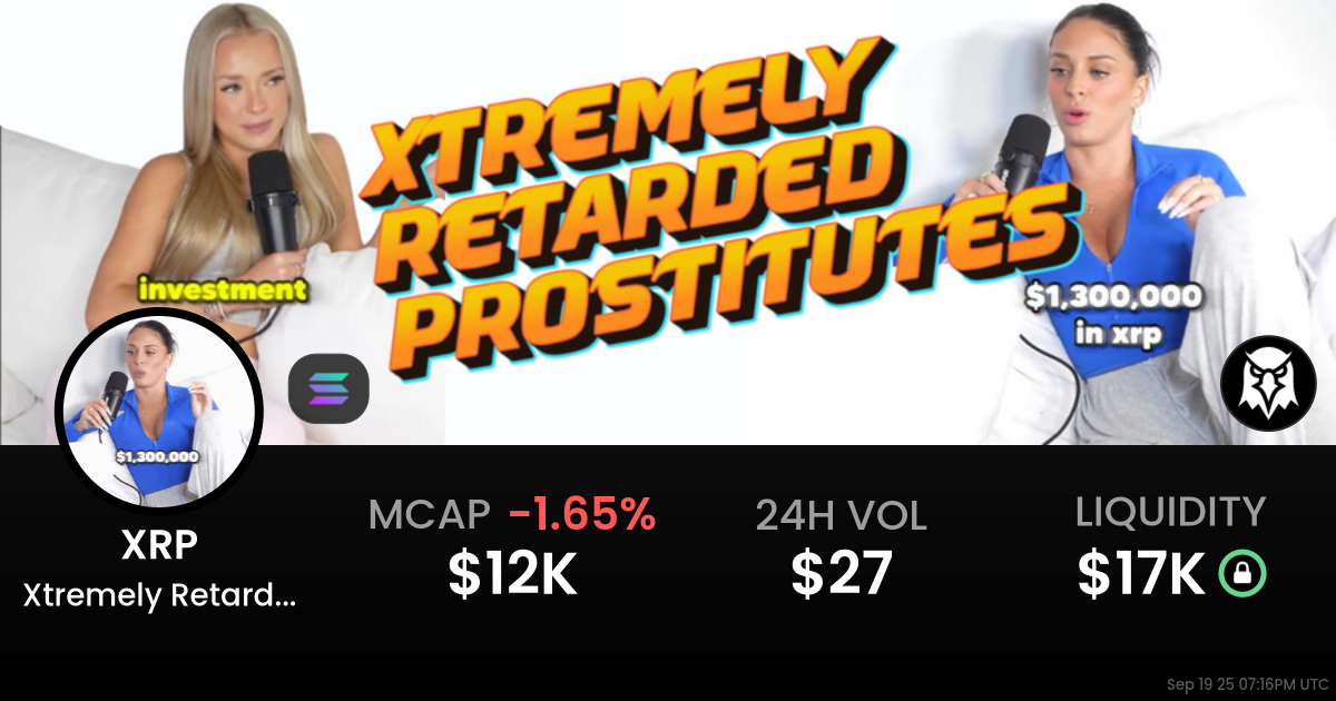 Xtremely Retarded Prostitutes (XRP)