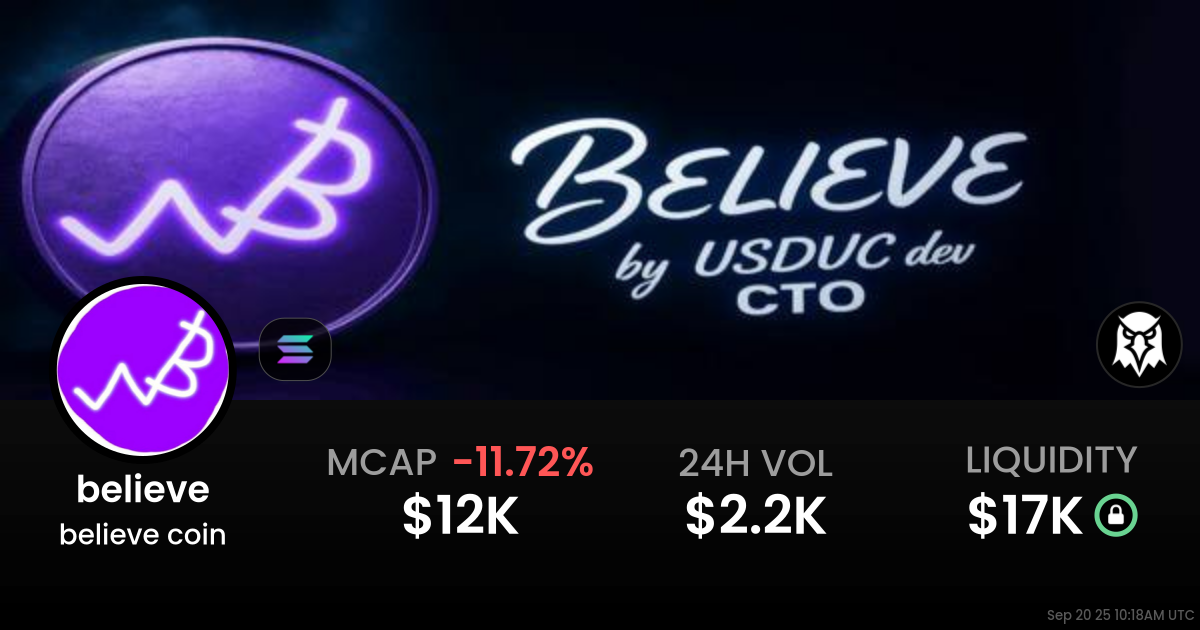 believe coin (believe)