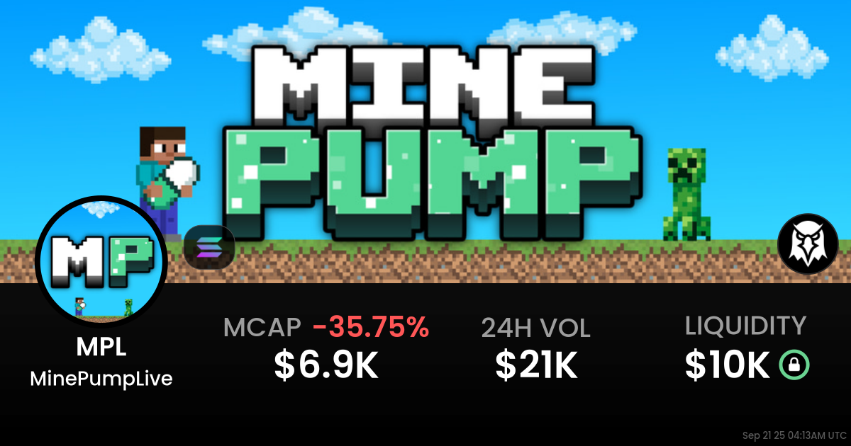 MinePumpLive (MPL)