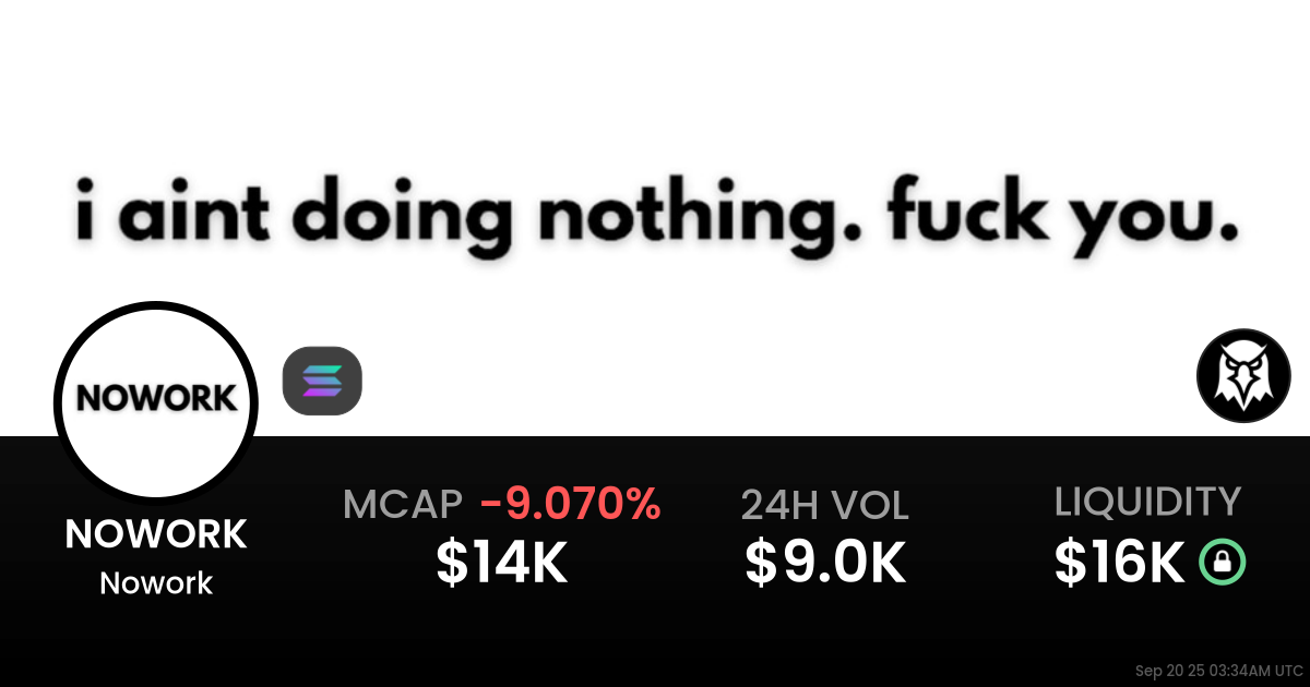 Nowork (NOWORK)