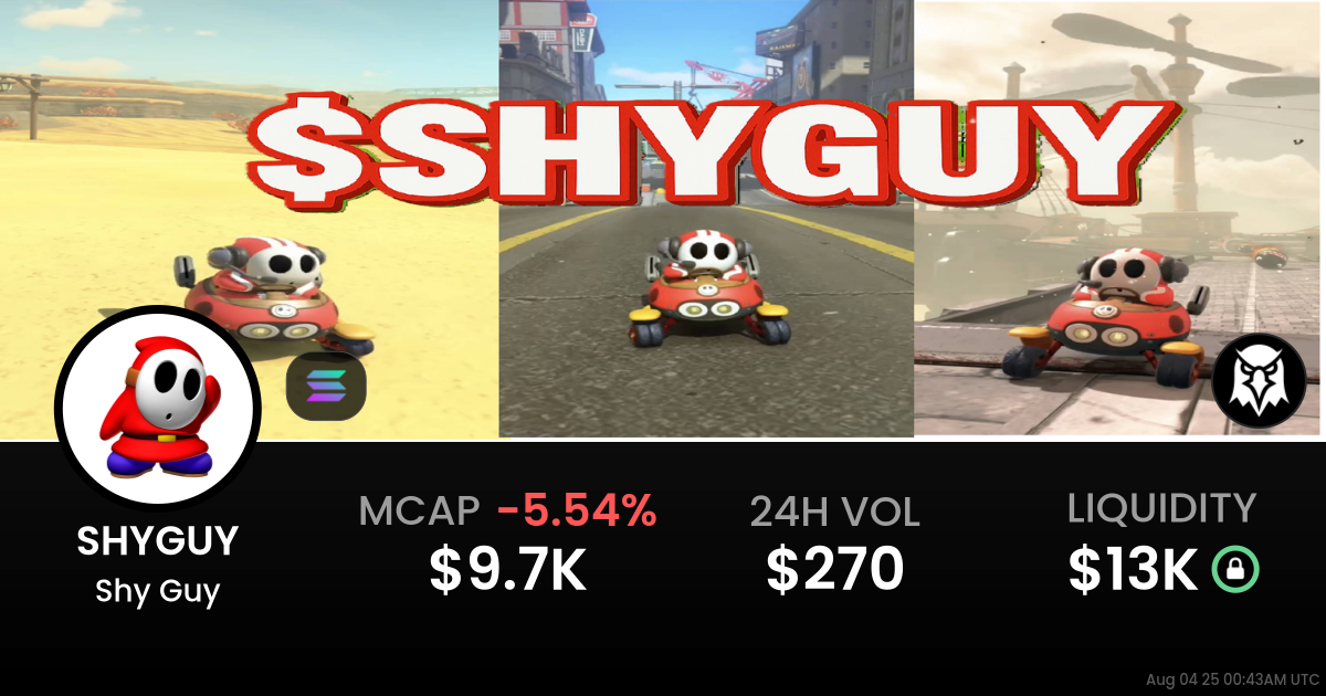 Shy Guy (SHYGUY)