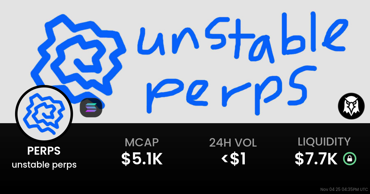 unstable perps (PERPS)
