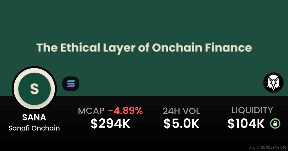 Sanafi Onchain (SANA)
