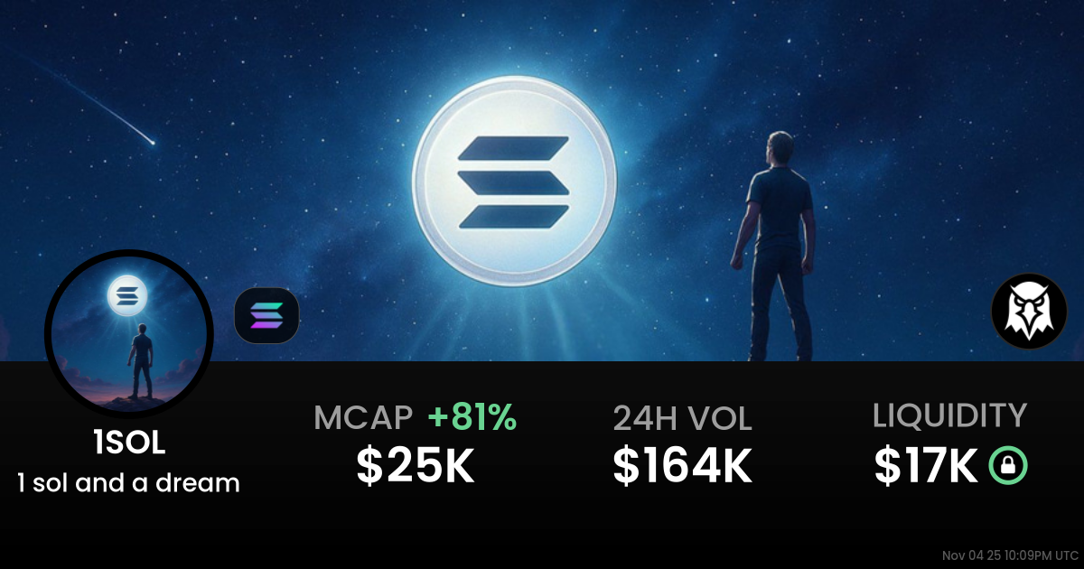1 sol and a dream (1SOL)